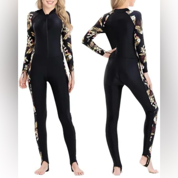 DEHAI Other - NEW DEHAI Dive Skins Thin Wetsuit Dive Suit Rash Guard Long Sleeve UV Women’s L
